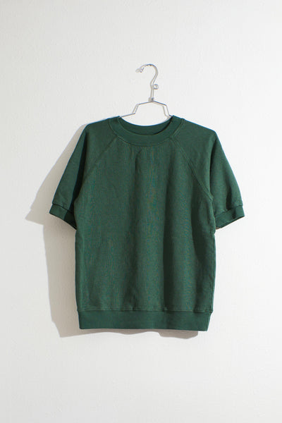 Short Sleeve Raglan Fleece Sweatshirt