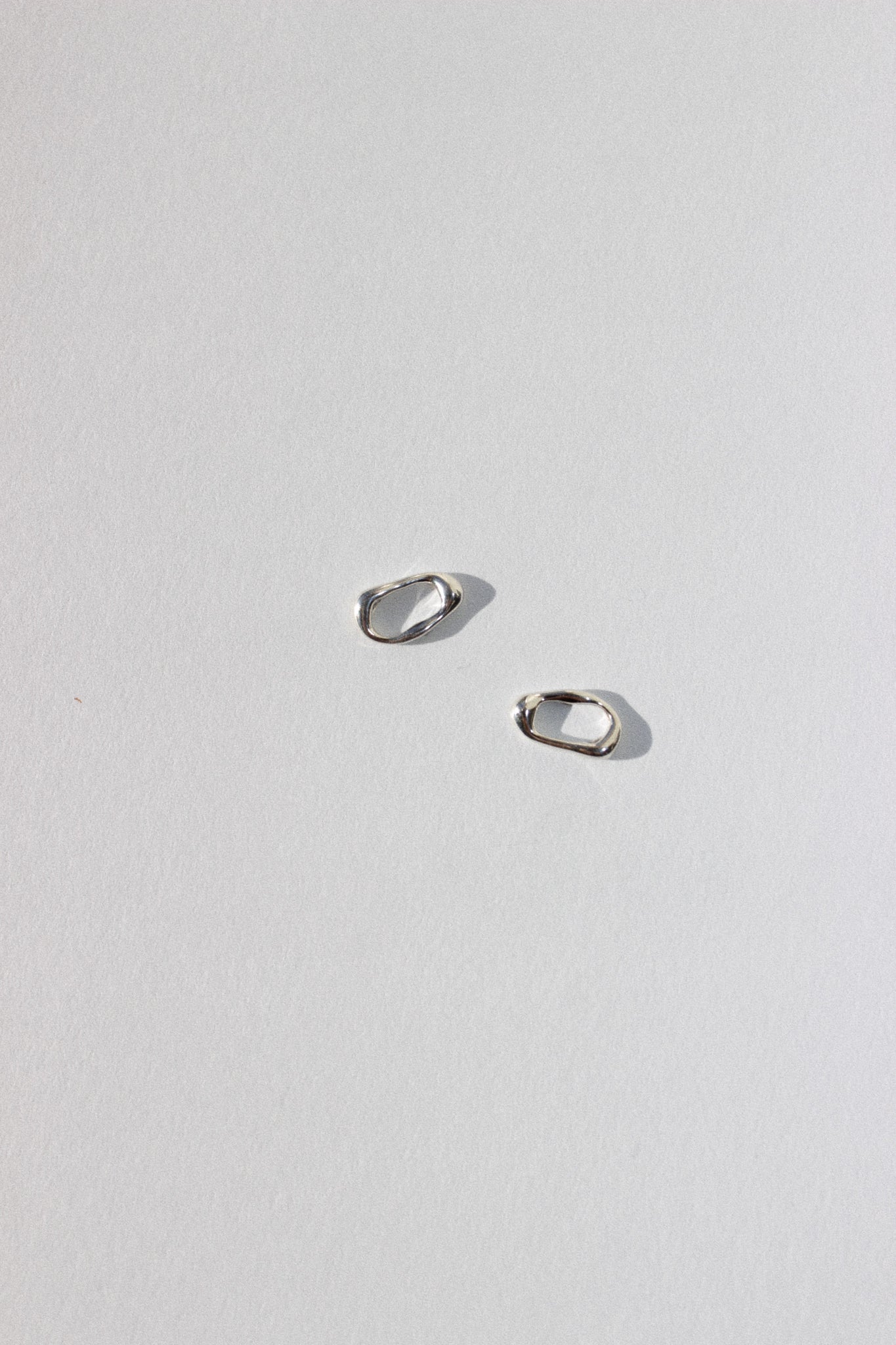 Current Studs in Silver