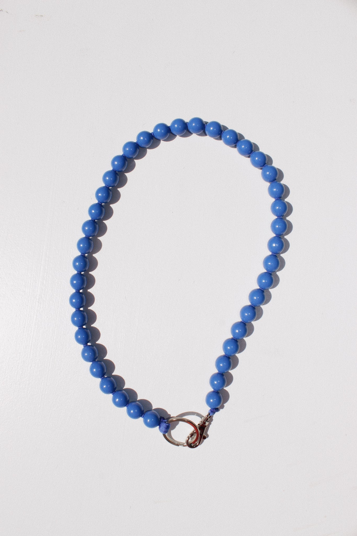 Perlen Long Keyholder Blue-Blue