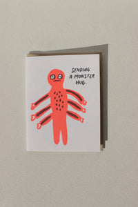 Sympathy Monster Hug Card