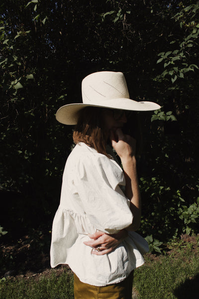 Wheat Hat in Straw
