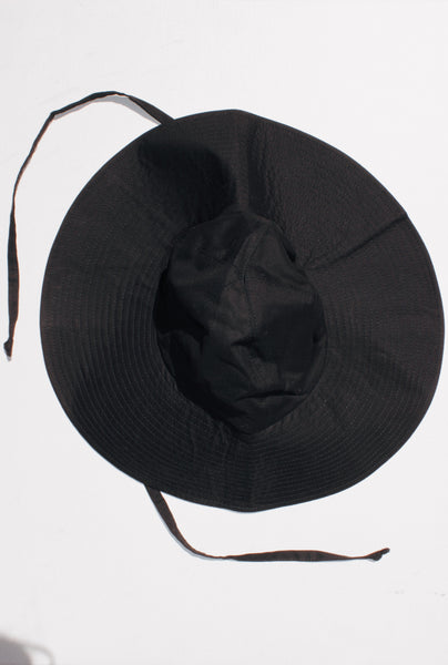 Soft Sun Hat in Black