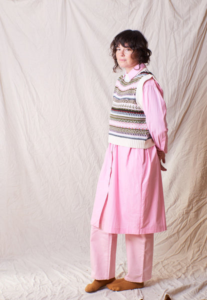 Obsurity Shirt Dress in Pink