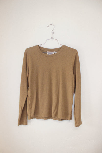 Encanto Long Sleeve Tee in Coyote