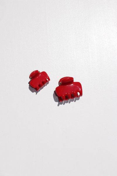 1.5" Claw Clip / Rosso