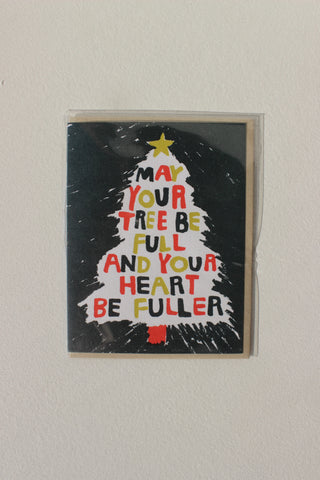 Full Christmas Tree Card