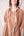 Fallow Gathered Dress in Tan