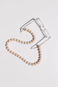 Big Brillenkette Eyeglasses Chain in Natural-Beige