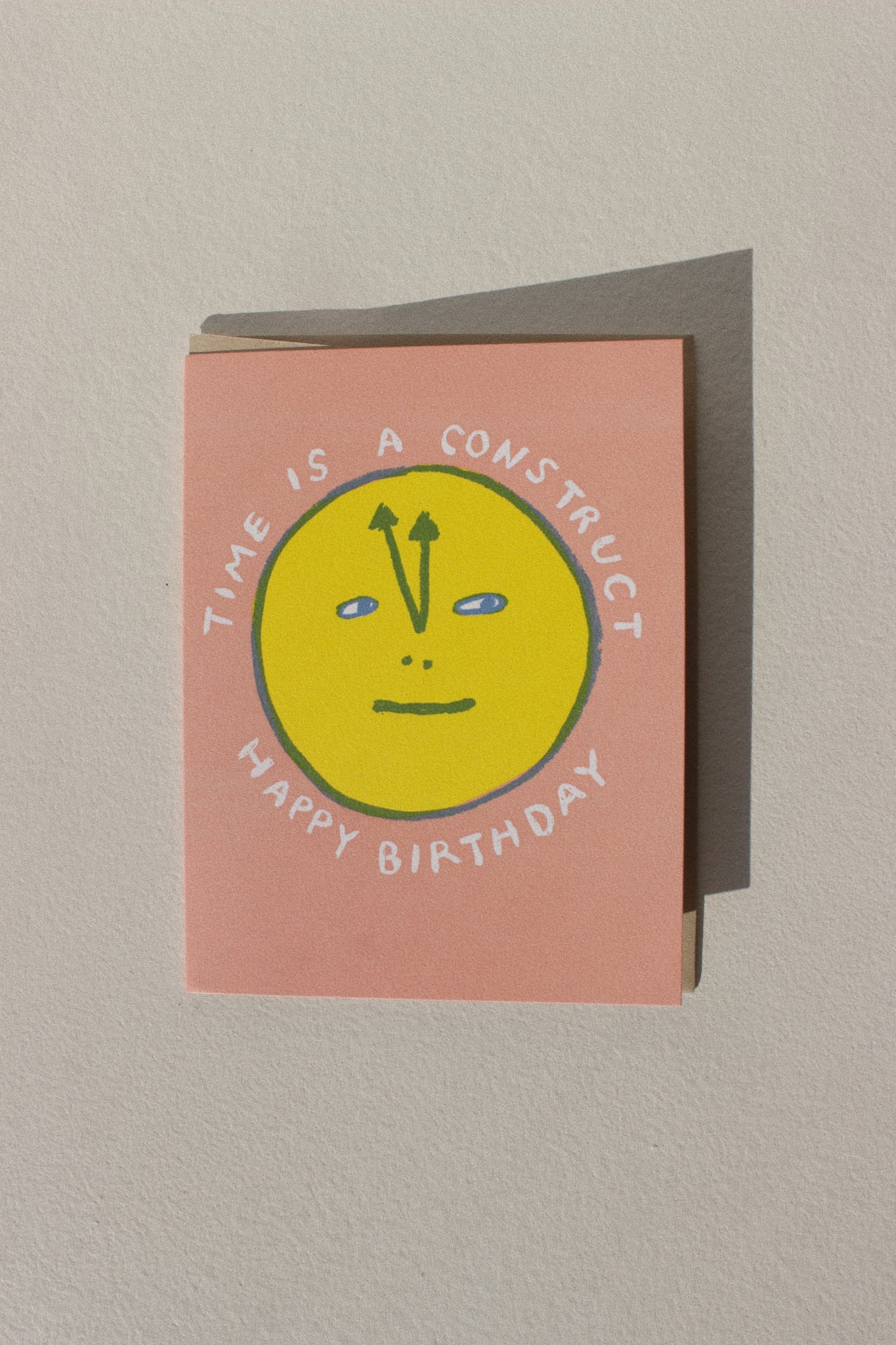 Punny Birthday Time is Fake Card