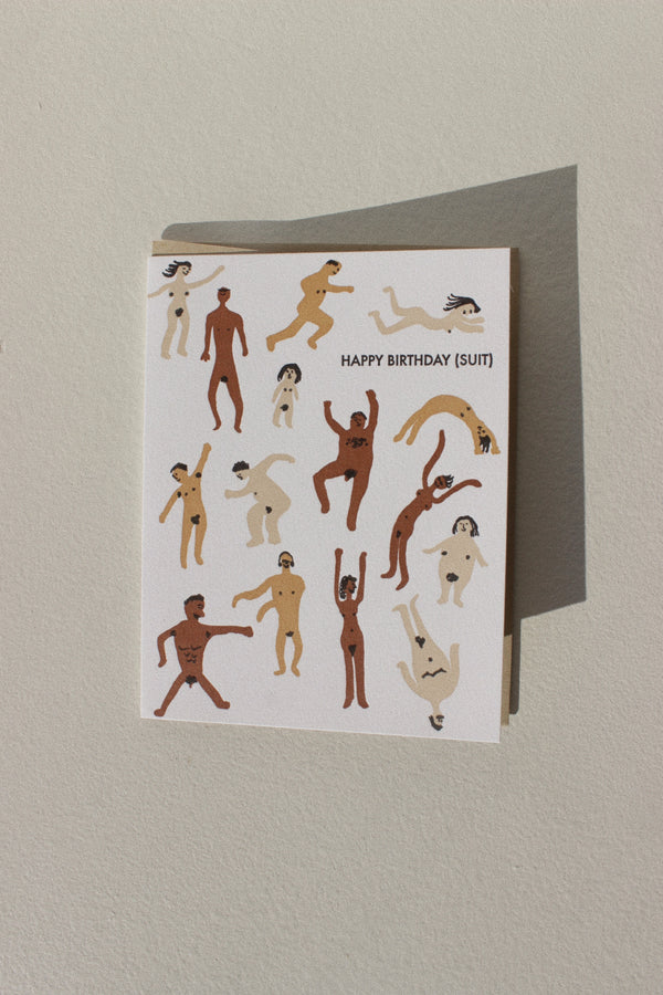 Birthday Suit Card