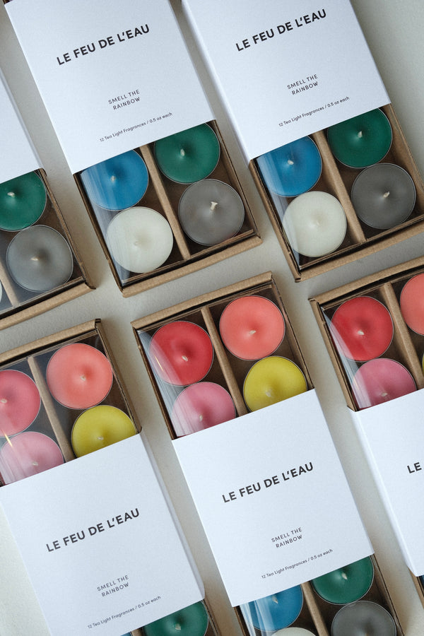Rainbow Tea Lights