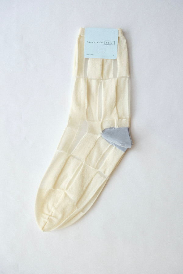 Chucks Sheer Crew in White