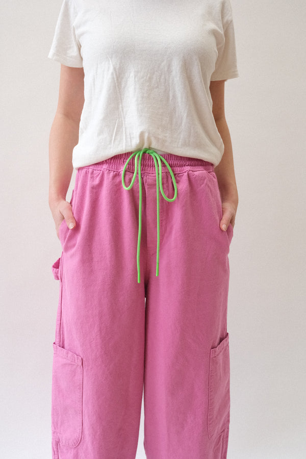 Chef Pant in Donut Box Pink