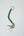 Short Perlen Keychain in Green