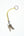 Short Perlen Keychain in Pastel Yellow