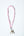Long Mix Perlen Keychain in Pastel Rose