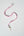 Long Mix Perlen Keychain in Pastel Rose