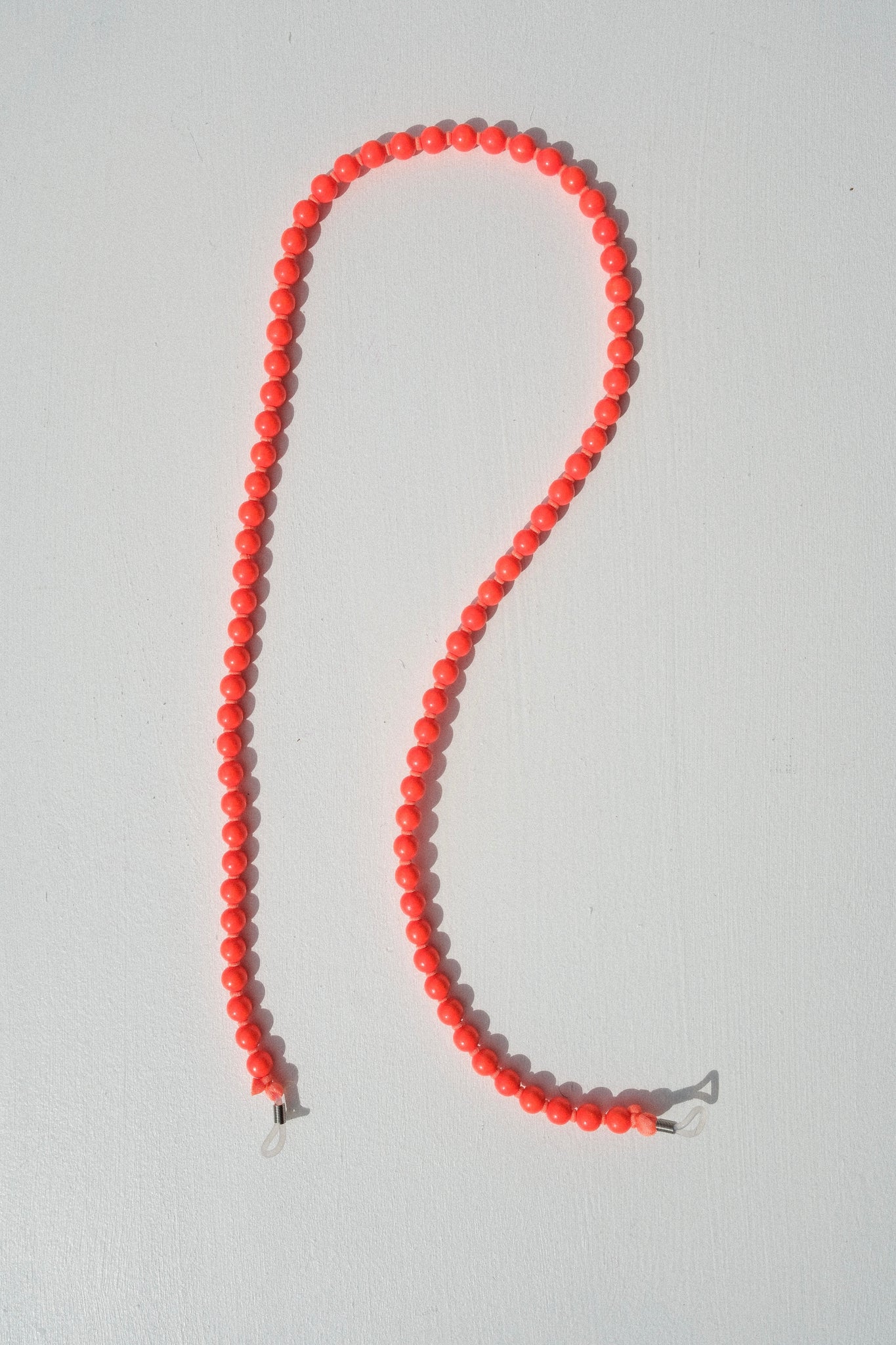 Brillenkette Eyeglasses Chain in Neon Orange