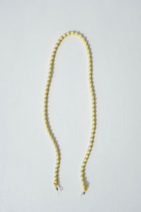 Brillenkette Eyeglasses Chain in Pastel Yellow