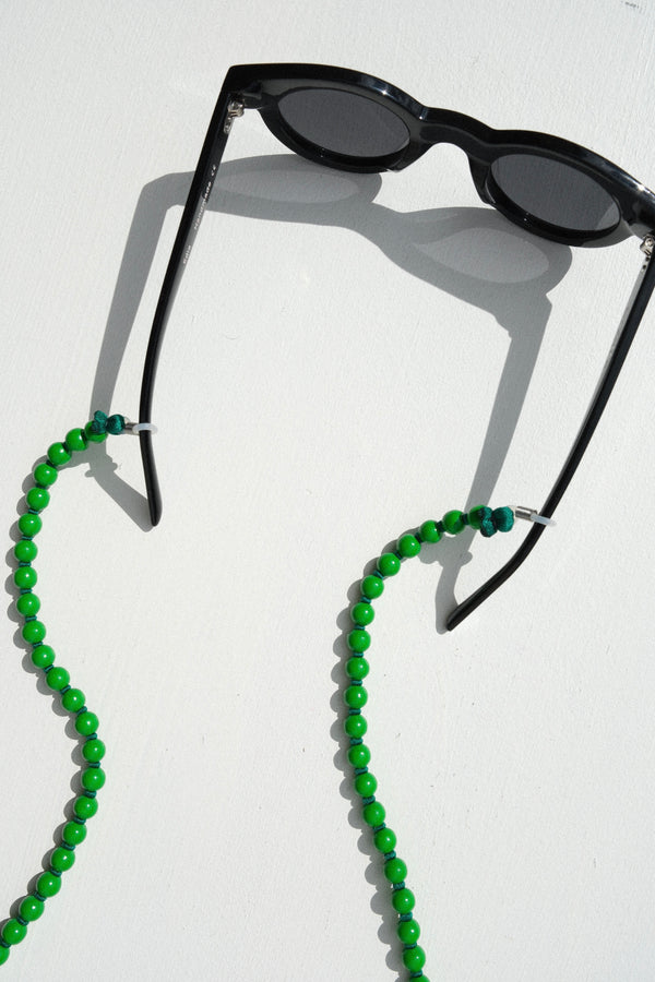 Brillenkette Eyeglasses Chain in Green