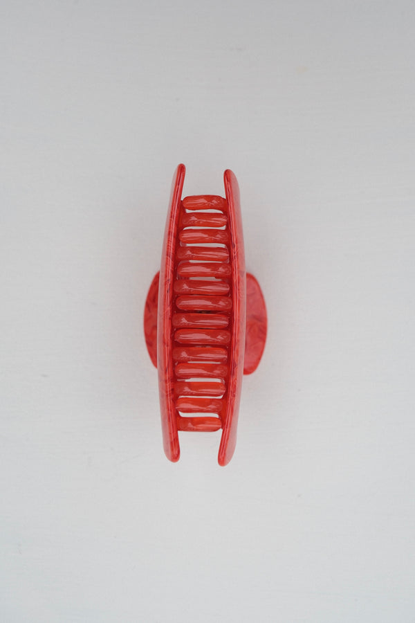 Midi Heirloom Claw in Poppy