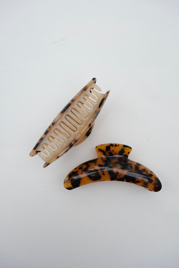 Jumbo Heirloom Claw in Classic Tortoise