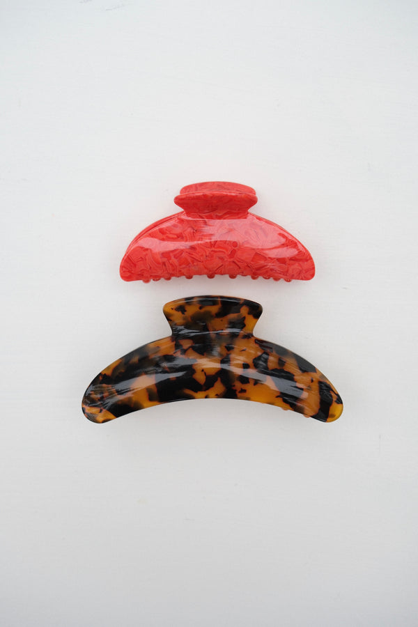 Jumbo Heirloom Claw in Classic Tortoise