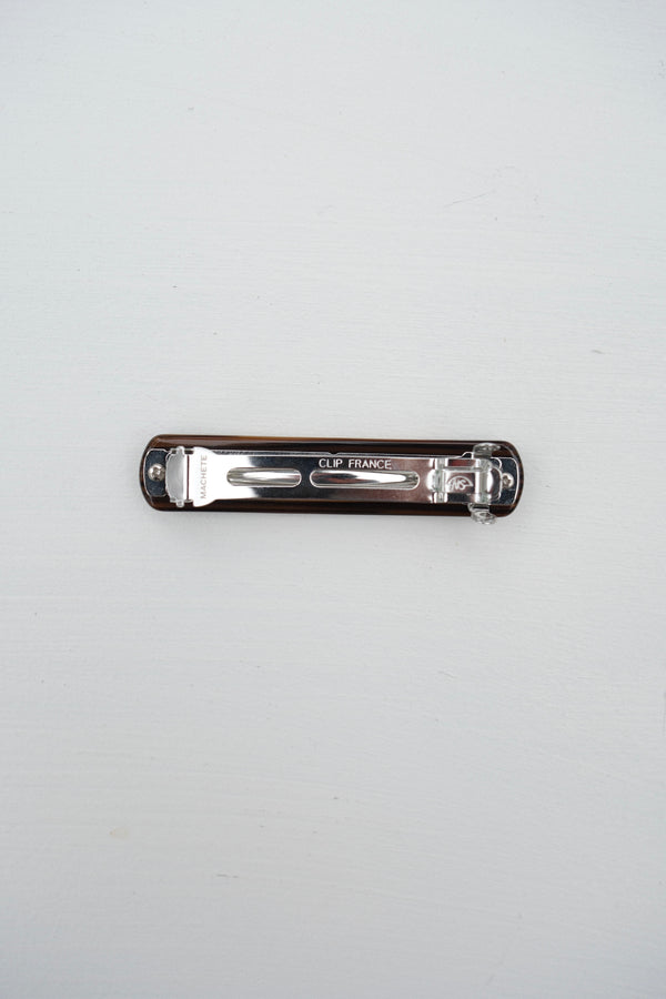 No.3 Heirloom Barrette in Tiger's Eye