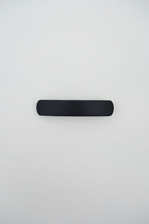 No.3 Heirloom Barrette in Black Matte