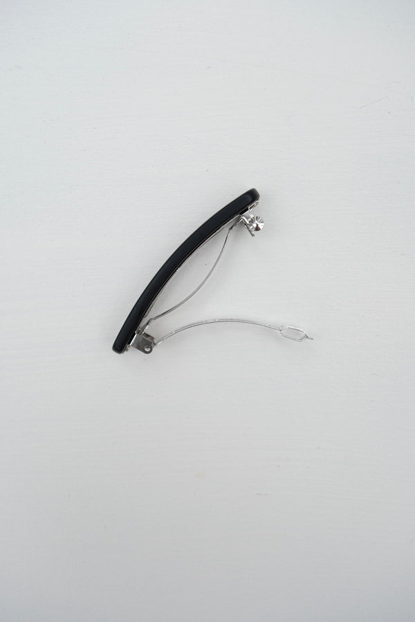 No.3 Heirloom Barrette in Black Matte