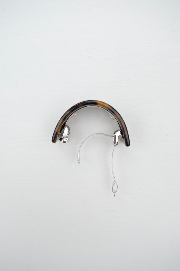 French Pony Barrette in Classic Tortoise