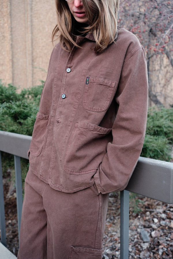 Forager Coat in Chocolate