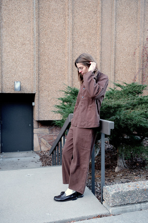 Forager Coat in Chocolate