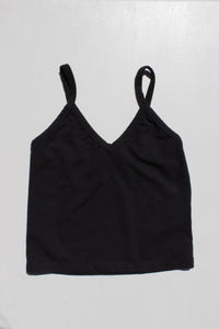 Spaghetti Tank in Black