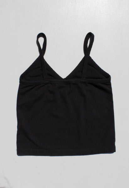 Spaghetti Tank in Black