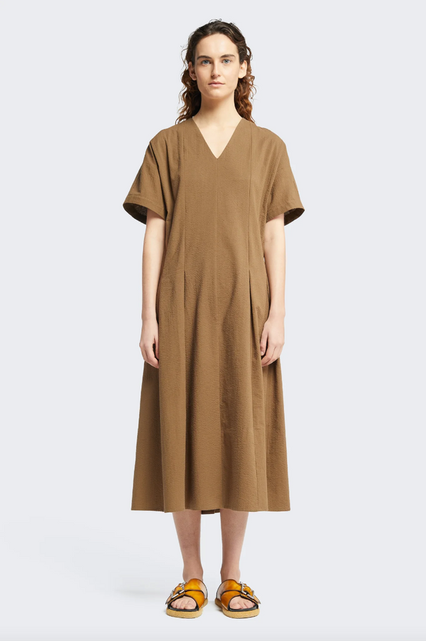 Surface Dress in Tan