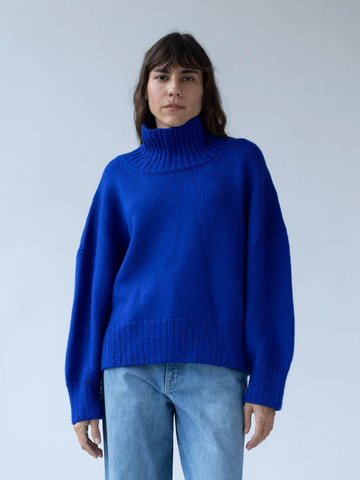 Rhys Sweater in Cobalt