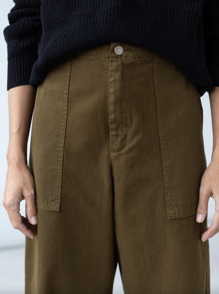 Painter Pant in Dark Olive