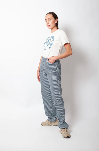 Painter Pants in Conductor Stripe