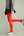 Opaque Tights in Red