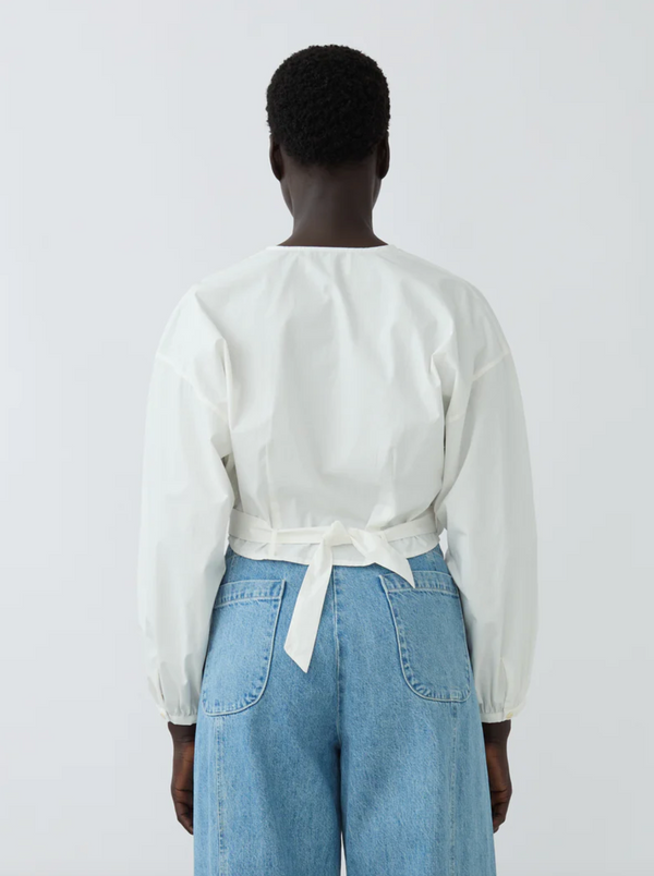 Giverny Blouse in Salt