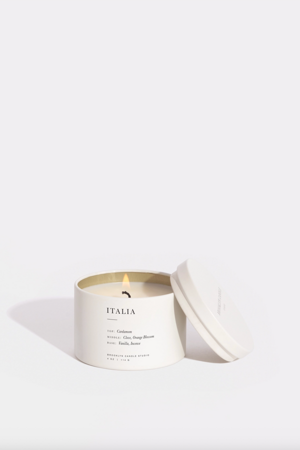 Italia Travel Candle