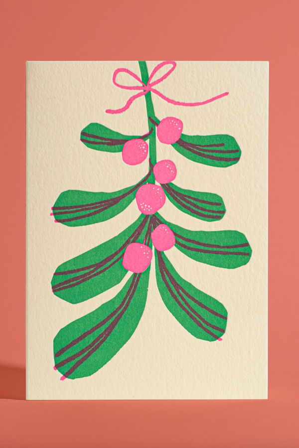 Mistletoe Card