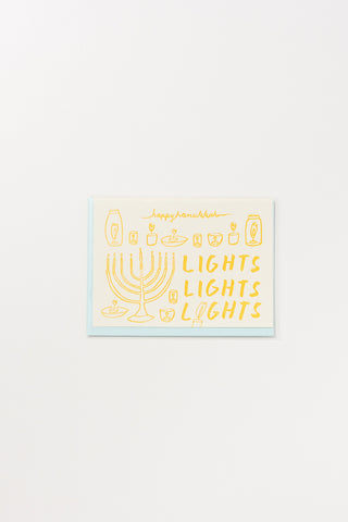 Lights Lights Lights Card