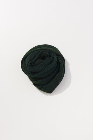 Wool Cloud Scarf / Forest