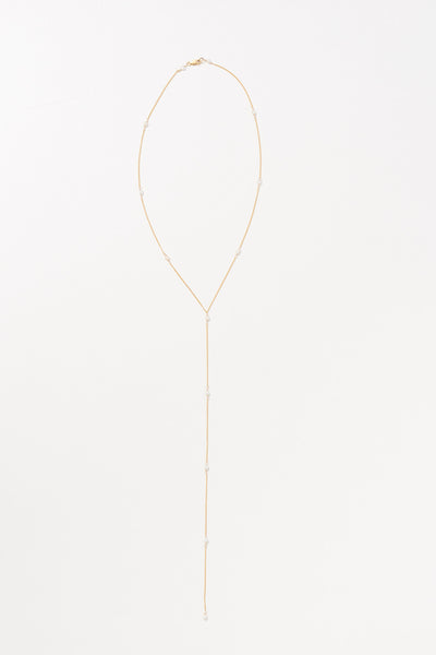 Dawn Gold Filled Lariat Necklace