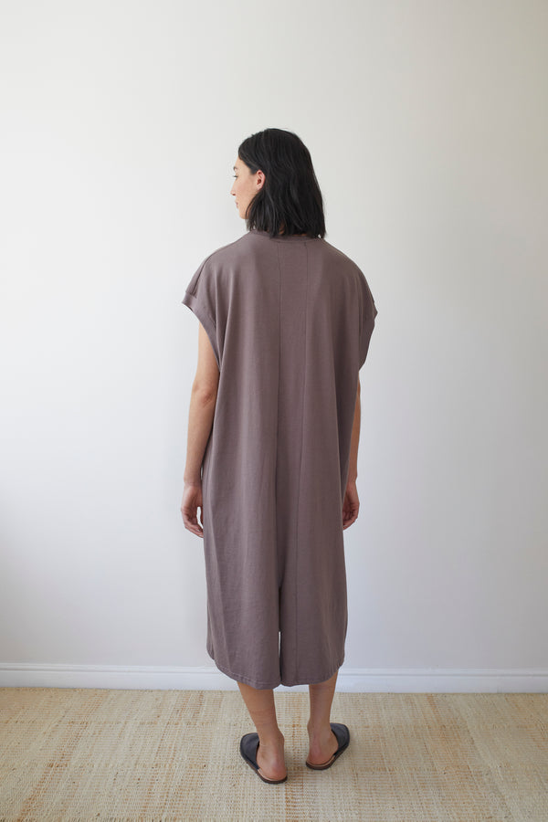 Shell Dress in Mushroom