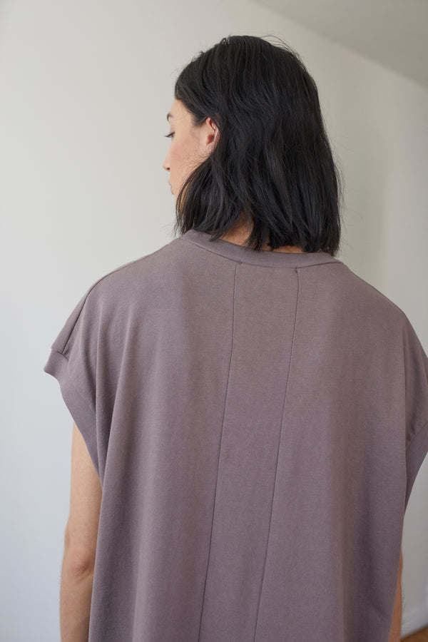 Shell Dress in Mushroom