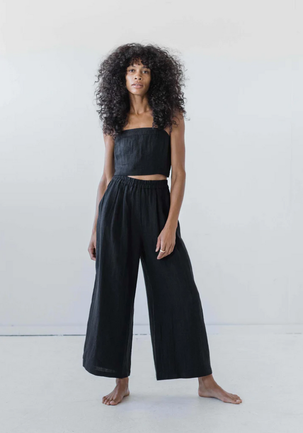 Everyday Trouser in Laundered Black