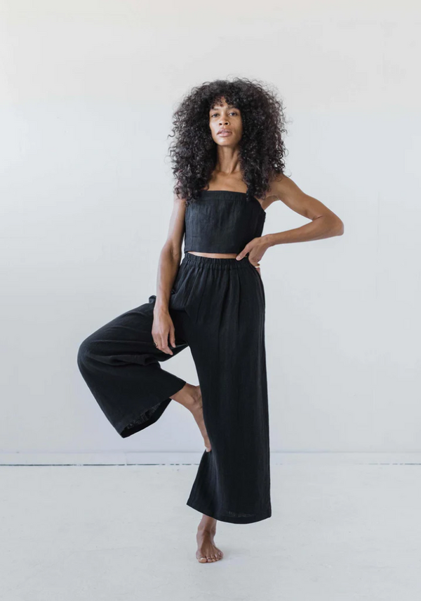 Everyday Trouser in Laundered Black